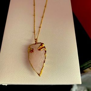 Pink Stone Necklace